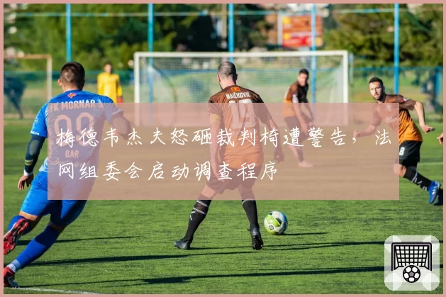 梅德韦杰夫怒砸裁判椅遭警告，法网组委会启动调查程序